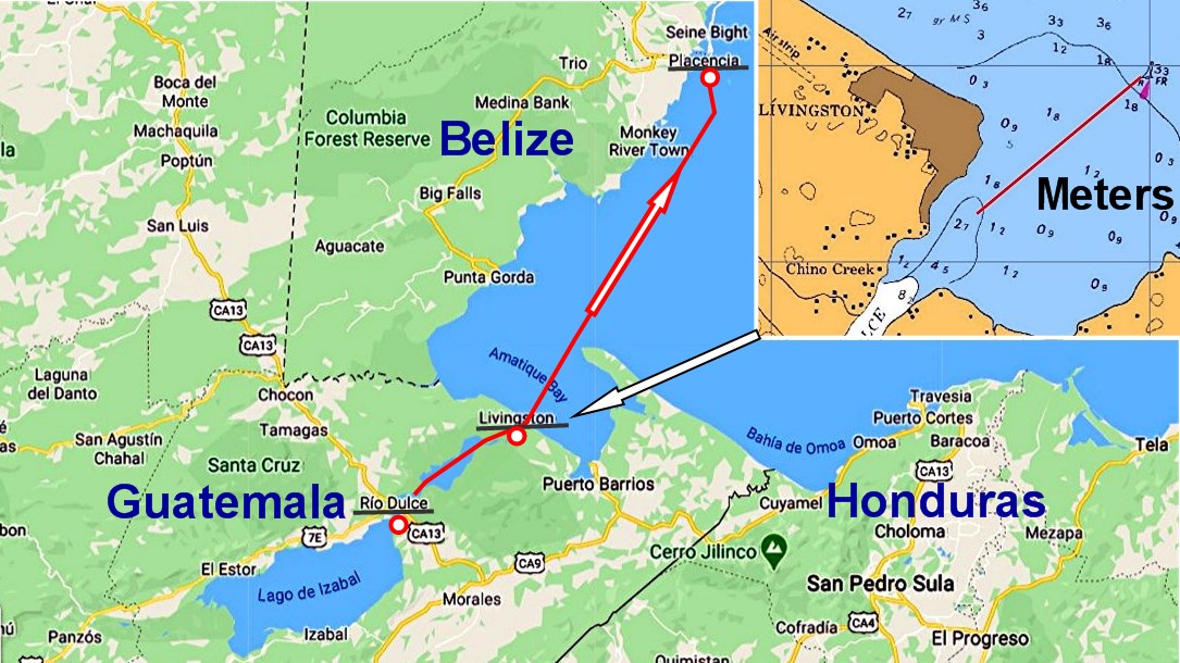 15 Rejs Rio Dulce - Placencia jpg