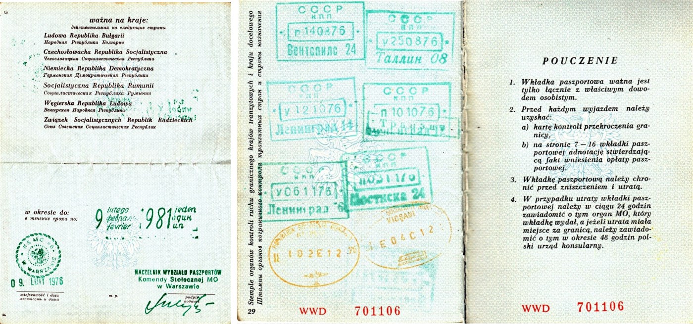 Wkladka Paszportowa 2